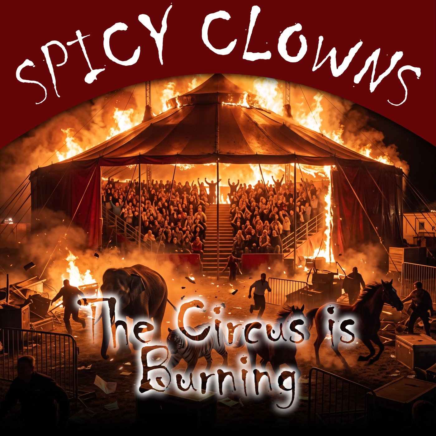 Cover von The Circus is Burning